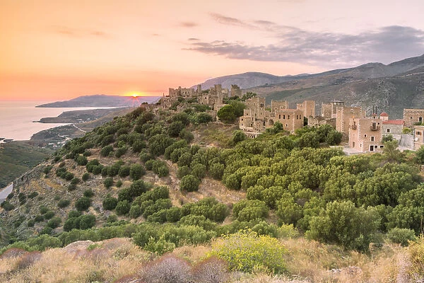 Vatheia, known for its tower-houses built on a hill dominating the surrounding countryside