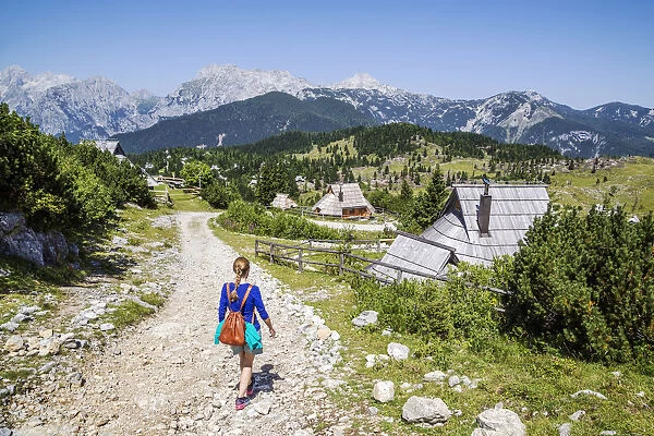 Velika Planina plateau, Central Slovenian region, Slovenia