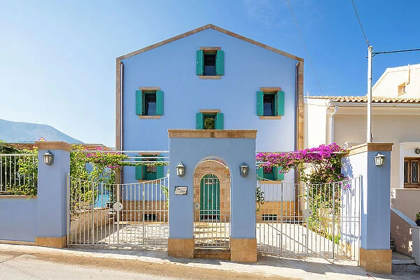 Venetian architecture in Assos, Kefalonia, Ionian Islands, Greece