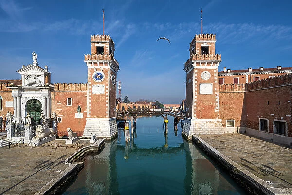 Venetian Arsenal, Venice, Veneto, Italy