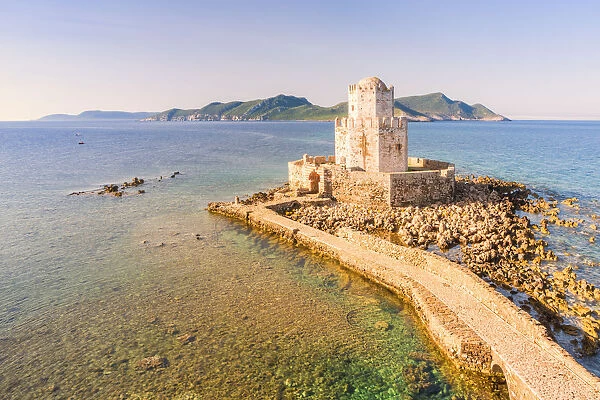 The venetian medieval fortress of Methoni, Messenia Region, Peloponnese, Greece