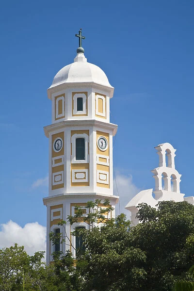 Venezuela, Ciudad Bolivar, Historic Center, Plaza Bolivar, Cathedral