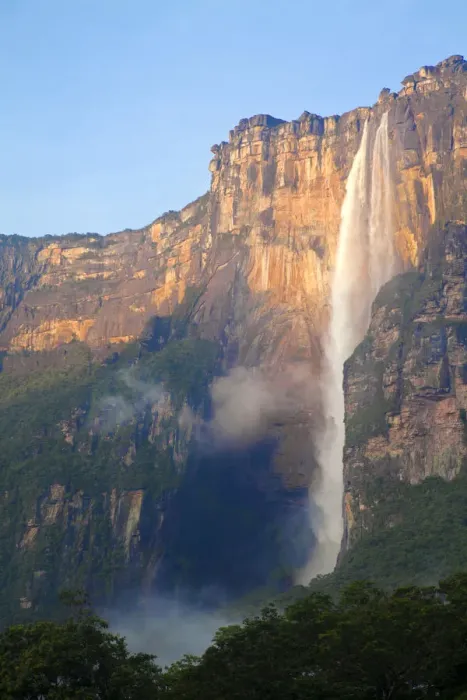 Framed Print : Venezuela, Guayana, Canaima National Park, Angel Falls Framed Print : Venezuela, Guayana, Canaima National Park, Angel Falls