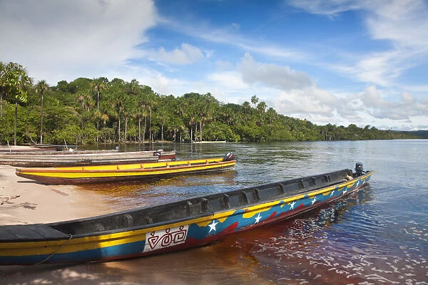 Venezuela, Guayana, Canaima National Park, Canaima Lagoon
