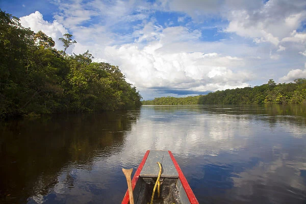 Venezuela, Guayana, Canaima National Park, Boat trip to Angel Falls