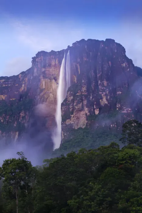 Framed Print : Venezuela, Guayana, Canaima National Park, Angel Falls Framed Print : Venezuela, Guayana, Canaima National Park, Angel Falls