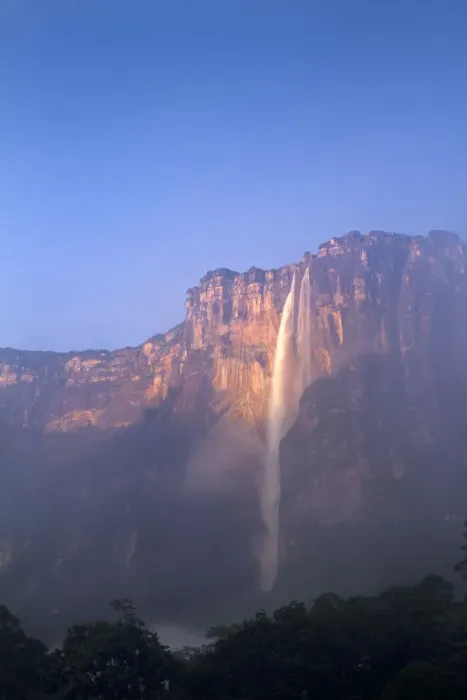Framed Print : Venezuela, Guayana, Canaima National Park, Angel Falls Framed Print : Venezuela, Guayana, Canaima National Park, Angel Falls