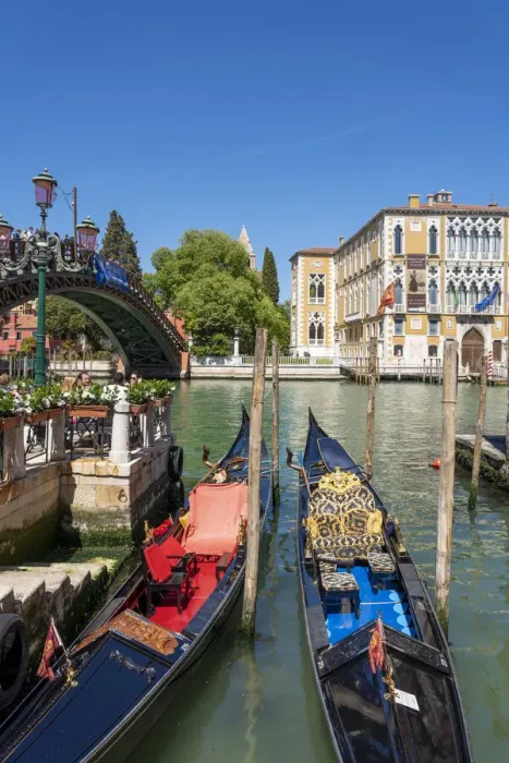 Framed Print : Venice, Veneto, Italy. Grand Canal, gondolas and Accademia Bridge Framed Print : Venice, Veneto, Italy. Grand Canal, gondolas and Accademia Bridge