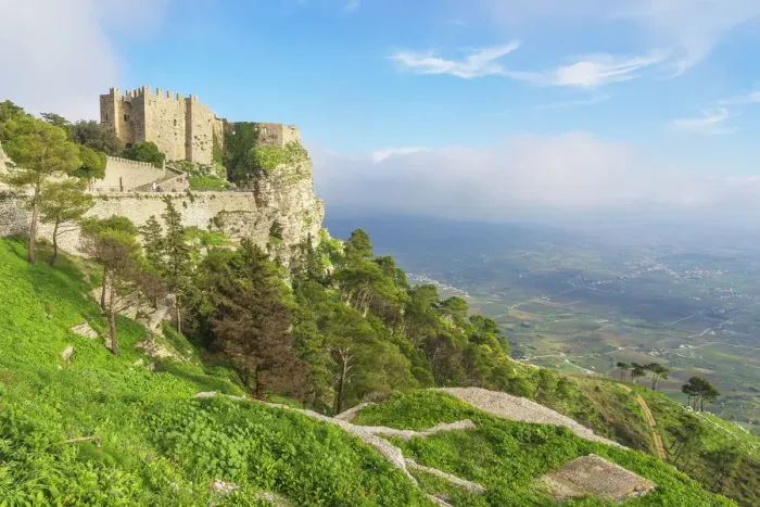 Framed Print : Venus Castle, Erice, Sicily, Italy Framed Print : Venus Castle, Erice, Sicily, Italy