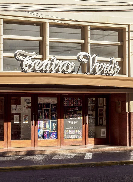 Verdi Theater in Trelew, The Welsh Settlement, Chubut Province, Patagonia, Argentina