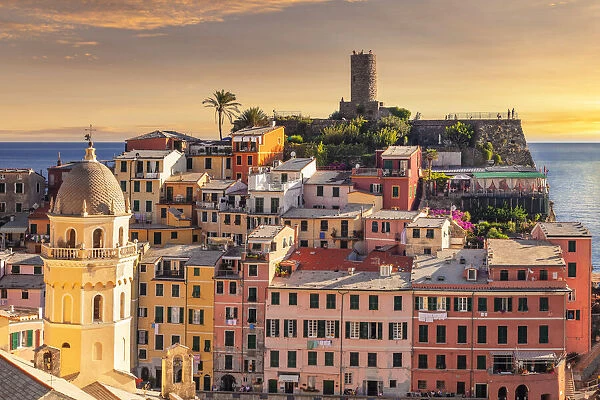 Vernazza, Cinque Terre, Rivera di Levante, Provinz La Spazia, Ligurien, Italien