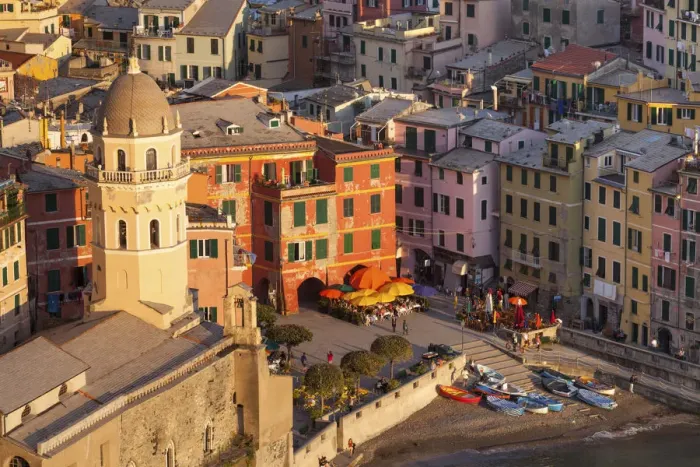 Framed Print : Vernazza at sunset, Cinque Terre, Liguria, Italy Framed Print : Vernazza at sunset, Cinque Terre, Liguria, Italy
