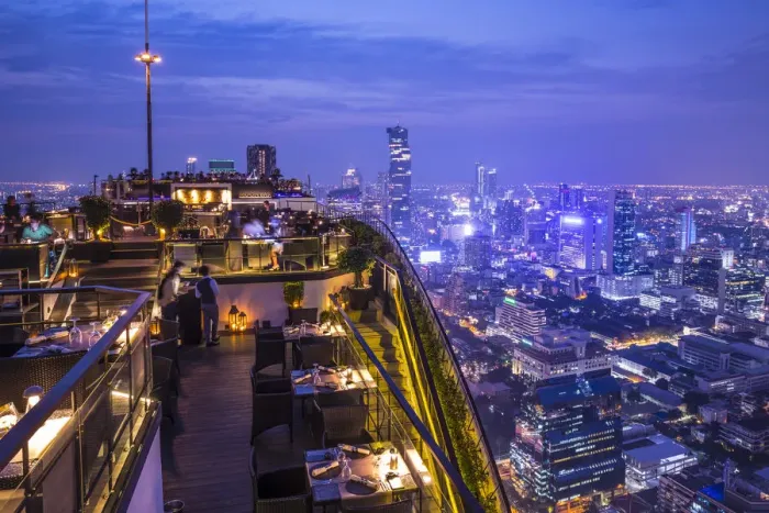 Framed Print : Vertigo bar, Banyan Tree Hotel, Sathorn, Bangkok, Thailand Framed Print : Vertigo bar, Banyan Tree Hotel, Sathorn, Bangkok, Thailand