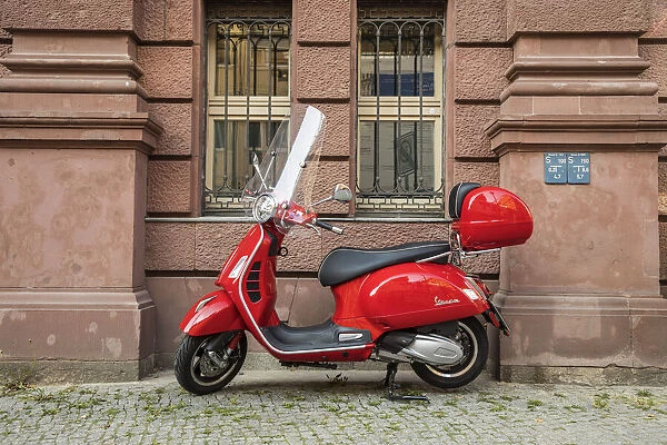 Vespa moped, Berlin, Germany