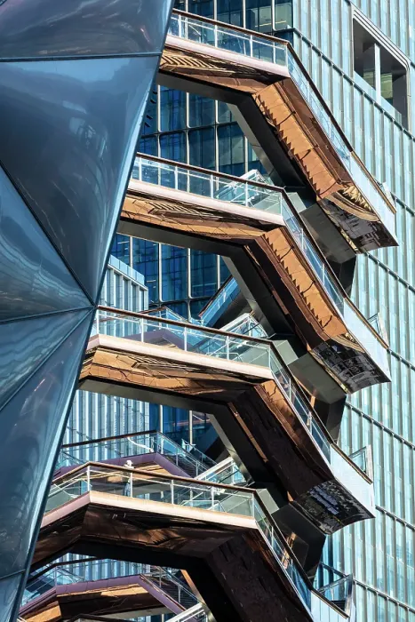 Framed Print : The Vessel, Hudson Yards, Manhattan, New York City, New York, USA