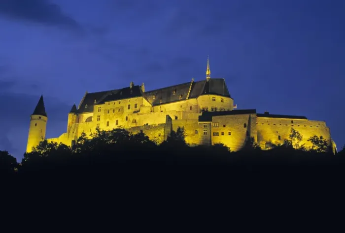 Framed Print : Vianden Castle Framed Print : Vianden Castle