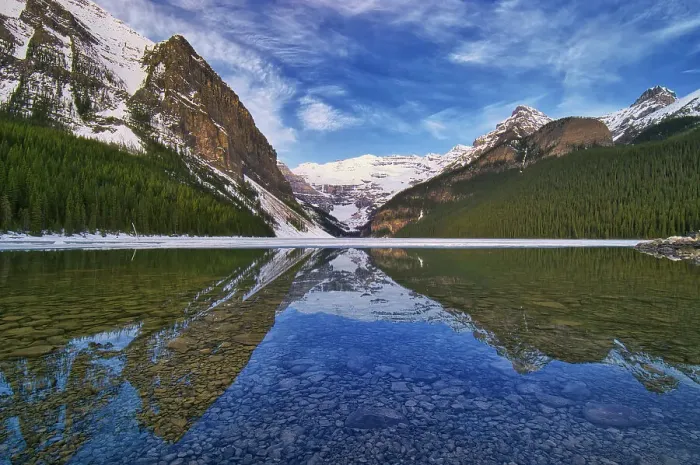 Framed Print : Victoria Glacier on Mt. Victoria at Lake Louise. On the right is Mt. Whyte, The Big Beehive and Mt. Niblock. On the left is Fairview Mountain, Banff National Park, Alberta, Canada Framed Print : Victoria Glacier on Mt. Victoria at Lake Louise. On the right is Mt. Whyte, The Big Beehive and Mt. Niblock. On the left is Fairview Mountain, Banff National Park, Alberta, Canada