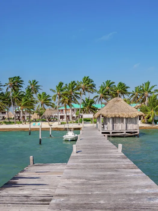 Framed Print : Victoria House Resort at the waterfront of San Pedro Town, Ambergris Caye, Belize District, Belize Framed Print : Victoria House Resort at the waterfront of San Pedro Town, Ambergris Caye, Belize District, Belize