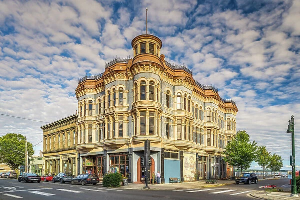 Victorian building, Port Townsend, Washington, USA