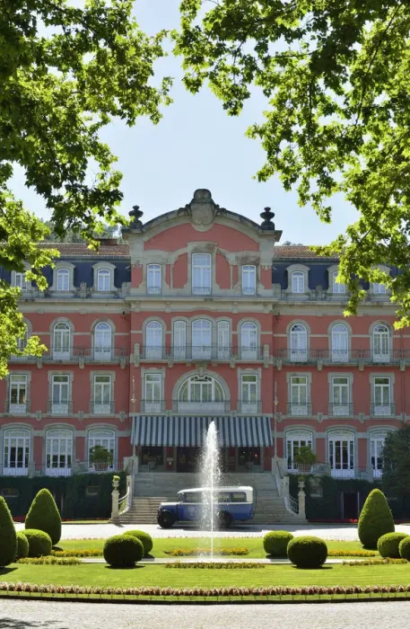 Framed Print : Vidago Palace Hotel, dating back to 1910 and commissioned by King Carlos I. Vidago