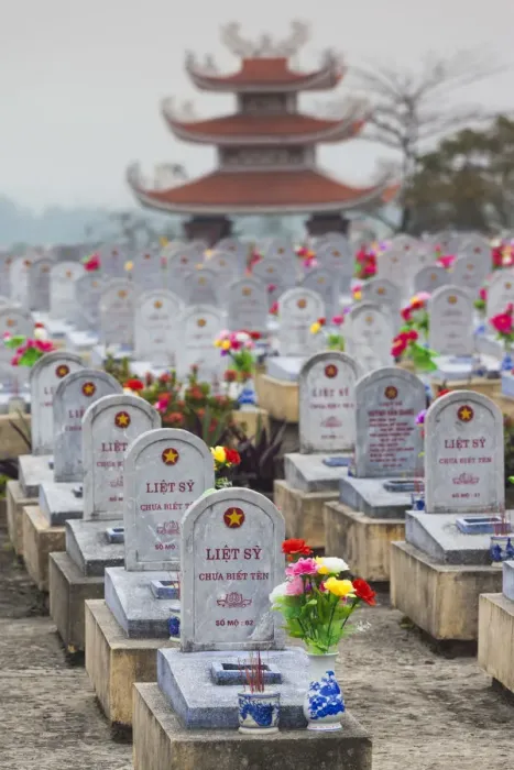 Framed Print : Vietnam, DMZ Area, Quang Tri Province, Cam Lo, North Vietnamese Military cemetery Framed Print : Vietnam, DMZ Area, Quang Tri Province, Cam Lo, North Vietnamese Military cemetery