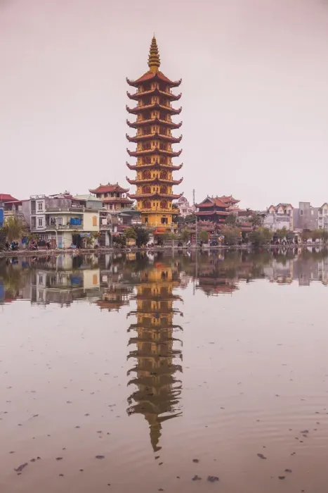 Framed Print : Vietnam, Haiphong, Chua Pho Chieu Pagoda Framed Print : Vietnam, Haiphong, Chua Pho Chieu Pagoda