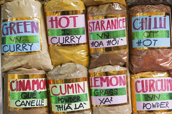 Vietnam, Hanoi, Spices for Sale