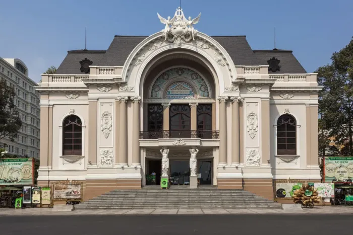 Framed Print : Vietnam, Ho Chi Minh City, Opera House