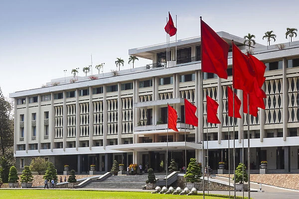 Vietnam, Ho Chi Minh City, Reunification Palace, former seat of South Vietnamese