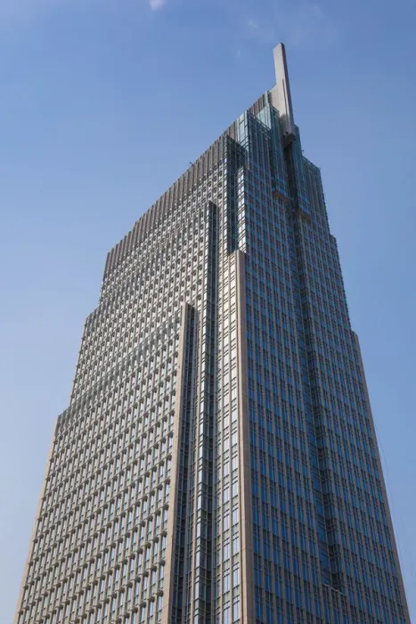 Framed Print : Vietnam, Ho Chi Minh City, Vietcombank Tower, built 2015 in Me Linh Square Framed Print : Vietnam, Ho Chi Minh City, Vietcombank Tower, built 2015 in Me Linh Square