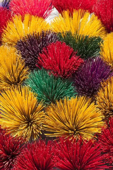 Framed Print : Vietnam, Hue, arrangement of incense sticks Framed Print : Vietnam, Hue, arrangement of incense sticks