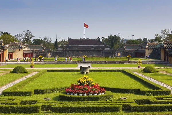Vietnam, Hue, Hue Imperial City, Halls of the Mandarins, exterior