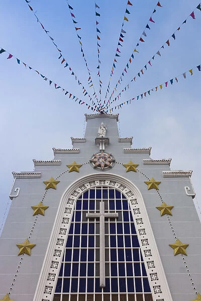 Vietnam, Hue, Redeemer Catholic Church, exterior
