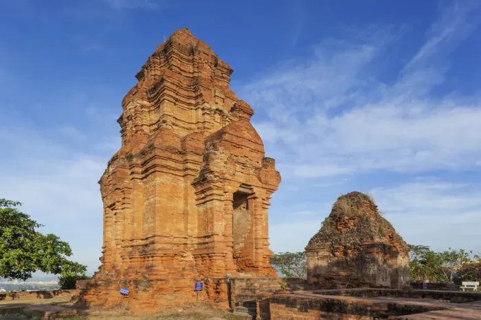 Framed Print : Vietnam, Mui Ne, Po Shanu Cham Towers Framed Print : Vietnam, Mui Ne, Po Shanu Cham Towers