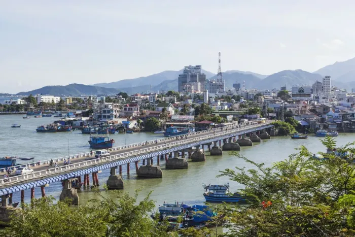 Framed Print : Vietnam, Nha Trang, City Skyline Framed Print : Vietnam, Nha Trang, City Skyline