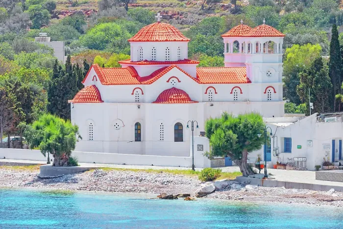 Framed Print : View of Agios Nikolaos Church, Livadia, Tilos Island, Dodecanese Islands, Greece Framed Print : View of Agios Nikolaos Church, Livadia, Tilos Island, Dodecanese Islands, Greece