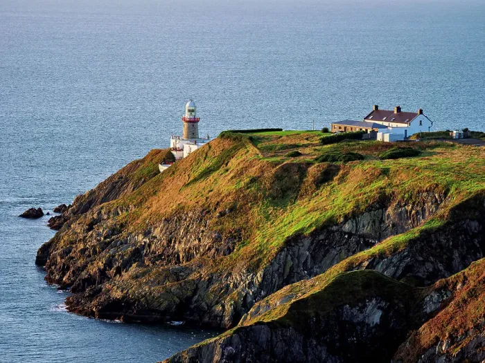 Framed Print : View towards the Baily Lighthouse, Howth, County Dublin, Ireland Framed Print : View towards the Baily Lighthouse, Howth, County Dublin, Ireland