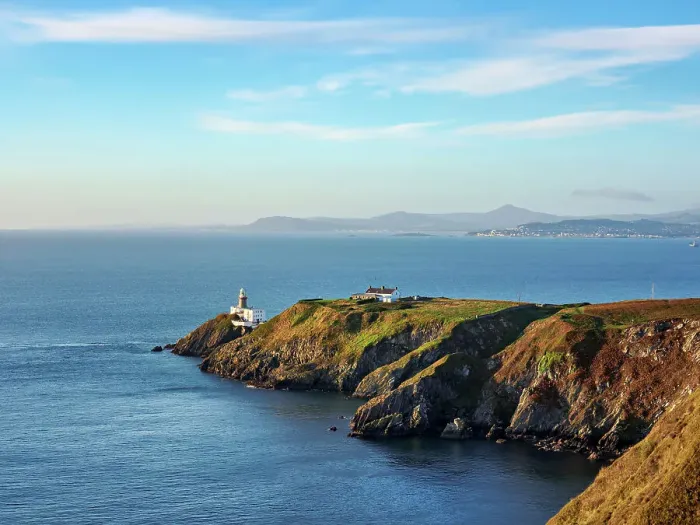Framed Print : View towards the Baily Lighthouse, Howth, County Dublin, Ireland Framed Print : View towards the Baily Lighthouse, Howth, County Dublin, Ireland