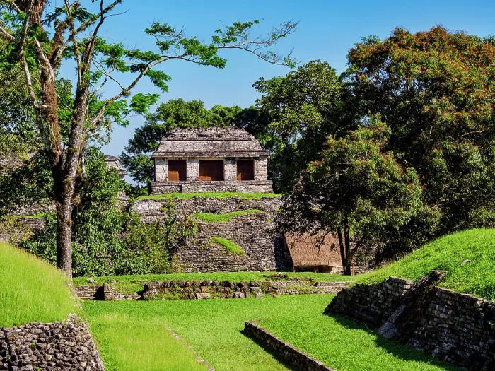 Framed Print : View over the Ball Court towards the North Group, Palenque Archaeological Site, Palenque, Chiapas State, Mexico Framed Print : View over the Ball Court towards the North Group, Palenque Archaeological Site, Palenque, Chiapas State, Mexico