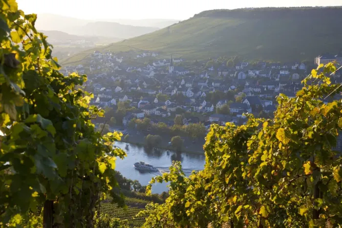 Framed Print : View over Bernkastel-Kues & Mosel River, Rhineland-Palatinate, Germany Framed Print : View over Bernkastel-Kues & Mosel River, Rhineland-Palatinate, Germany