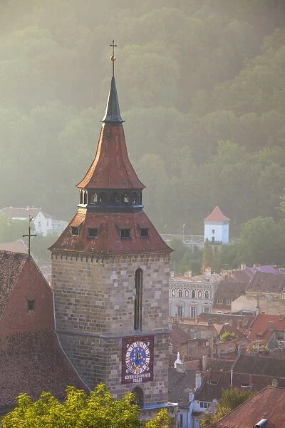 View of Black Church, Brasov, Transylvania, Romania