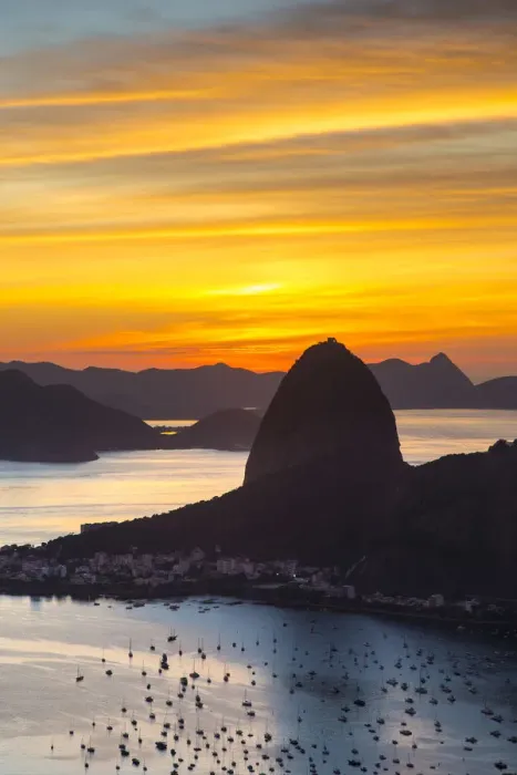 Framed Print : View over Botafogo Bay and the Sugar Loaf, Rio de Janeiro, Brazil Framed Print : View over Botafogo Bay and the Sugar Loaf, Rio de Janeiro, Brazil