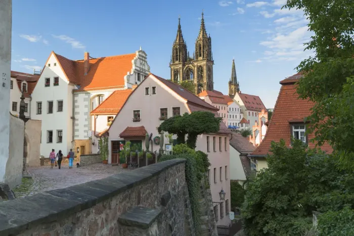 Framed Print : View of Cathedral, Meissen, Saxony, Germany Framed Print : View of Cathedral, Meissen, Saxony, Germany