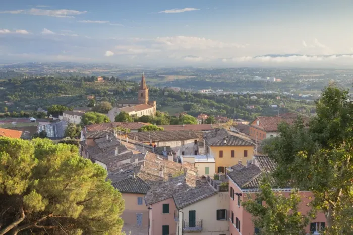 Framed Print : View of Church of Santa Giuliana, Perugia, Umbria, Italy Framed Print : View of Church of Santa Giuliana, Perugia, Umbria, Italy