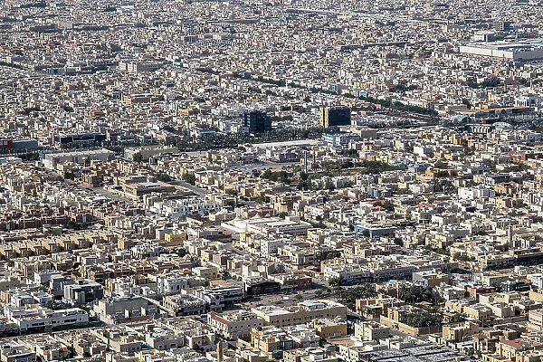 View over the city centre of Riyadh, Saudi Arabia