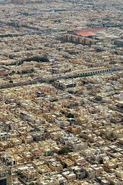 View over the city centre of Riyadh, Saudi Arabia