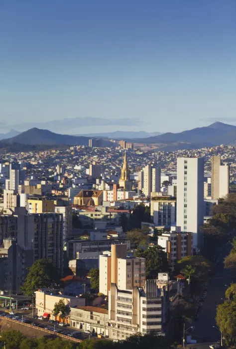 Framed Print : View of city skyline, Belo Horizonte, Minas Gerais, Brazil Framed Print : View of city skyline, Belo Horizonte, Minas Gerais, Brazil