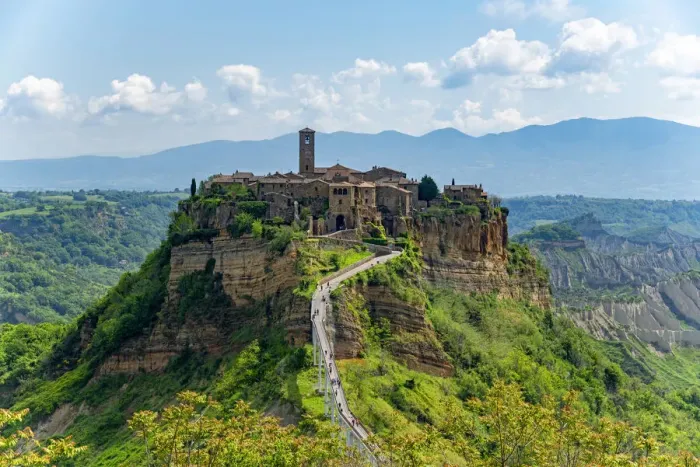 Framed Print : View at Civita di Bagnoregio, Viterbo, Lazio, Italy Framed Print : View at Civita di Bagnoregio, Viterbo, Lazio, Italy