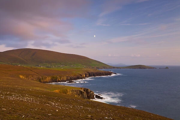 View towards Clougher Head from Dunmore Head, Dingle Peninsula, County Kerry, Munster