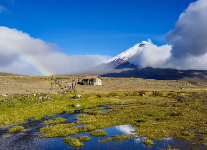 Framed Print : View towards Cotopaxi Volcano, Cotopaxi National Park, Cotopaxi Province, Ecuador Framed Print : View towards Cotopaxi Volcano, Cotopaxi National Park, Cotopaxi Province, Ecuador